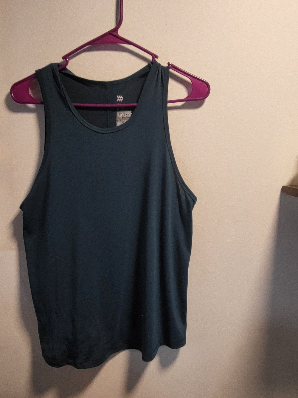 All in Motion Dark Teal Athletic Tank Top